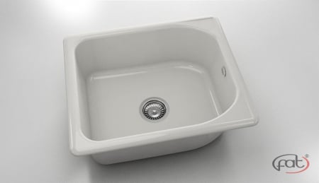 Chiuvete - Chiuveta bucatarie cu o cuva 	60 x 51 cm