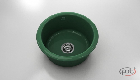 Chiuvete - Chiuveta bucatarie rotunda  Ø49 cm montare pe blat