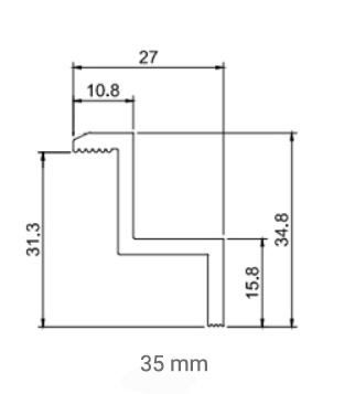 Clema capat pentru profil panouri solare fotovoltaice [1]