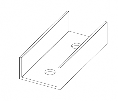 Clema pentru prelungire profil aluminiu 40x40 [2]