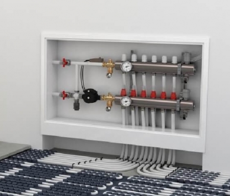 Pachet complet sistem incalzire in pardoseala 40 mp - control pe o zona [1]