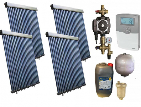Pachete panouri solare - Pachet panouri solare pentru boiler de 1000l - 20 persoane