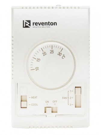 Accesorii sisteme climatizare - Termostat Reventon HC-3S cu 3 viteze si functie incalzire/racire