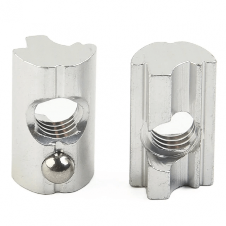Piulita cu bila pentru fixarea clemelor pe profilul de aluminiu [2]