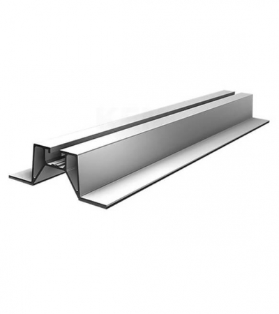 Montaj pe acoperis - Sina din aluminiu pentru montaj pe acoperis cu tabla trapezoidala