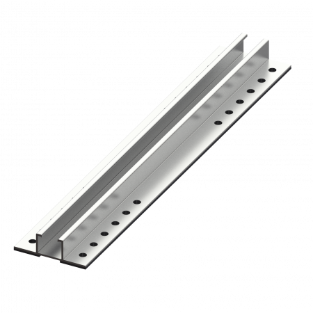 Sina mini rail prindere panouri fotovoltaice cu 4 suruburi autoforante [1]