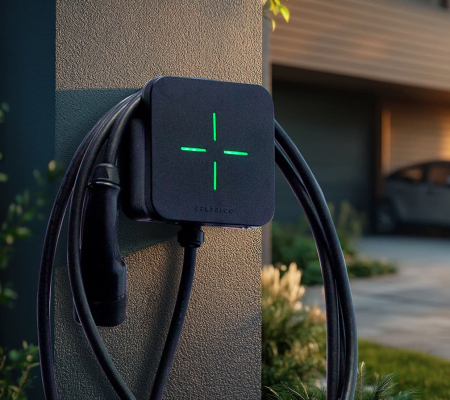 Stație de încărcare trifazică Lektri.co TRI Safe EM 22 kW cu WiFi [1]