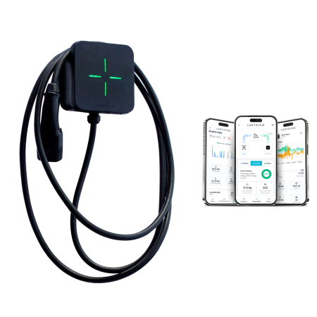 Statii incarcare masini electrice - Statie de incarcare pentru masini electrice, 6A-32A,monofazat, 7,4kW, WiFi,LEKTRICO ONE SAFE