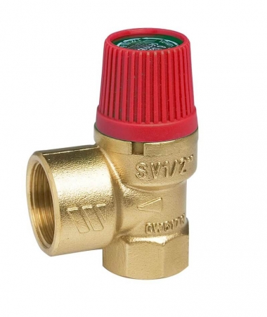 Grupuri si supape de siguranta - Supapa de siguranta compacta , pentru sisteme de incalzire, Watts SVH 3/4”