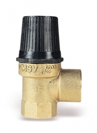 Grupuri si supape de siguranta - Supapa de siguranta compacta , pentru sisteme de incalzire, Watts MSV 1/2"