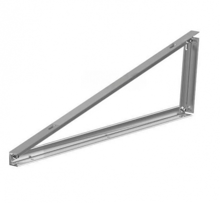 Montaj pe acoperis - Triunghi montaj panouri fotovoltaice, unghi 15 grade