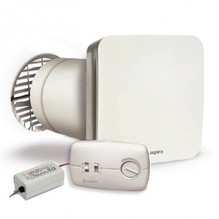 Ventilatie cu recuperare de caldura - Unitate de ventilatie cu recuperare de caldura Aspira ECOCOMFORT SAT 160