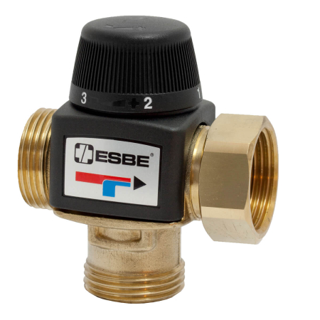 Ventile termostatice de amestec - Ventil termostatic ESBE VTA 378 1" FE, 20–55°C, pentru apa calda menajera si incalzire