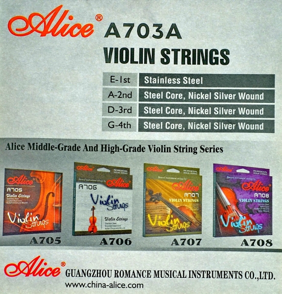 Alice A 703 - set corzi vioara [2]