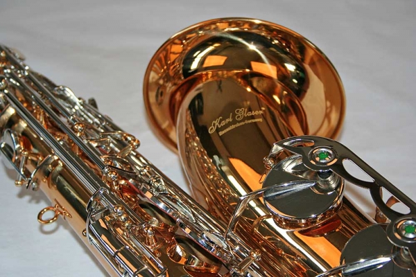 Saxofon Tenor AURIU & clape argintii Karl Glaser Saxophone Bb [2]