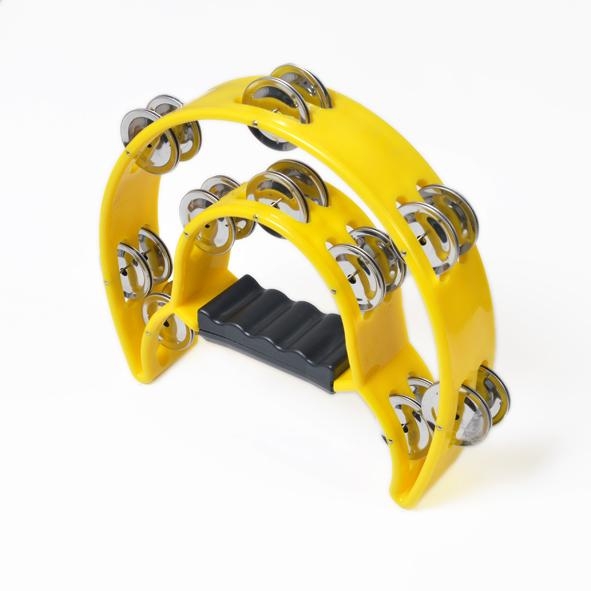 Tamburina clopotei dubla Parrot MT1 / percuție plastic galben [3]