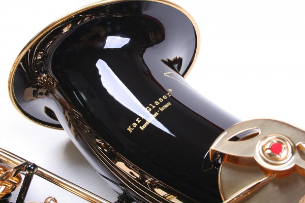 Saxofon Tenor NEGRU & clape aurii Karl Glaser Saxophone Bb [2]