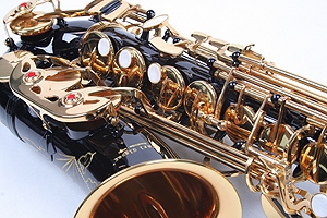 Saxofon Alto Karl Glaser® NEGRU + clape auriu [4]