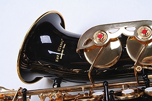 Saxofon Alto Karl Glaser® NEGRU + clape auriu [5]