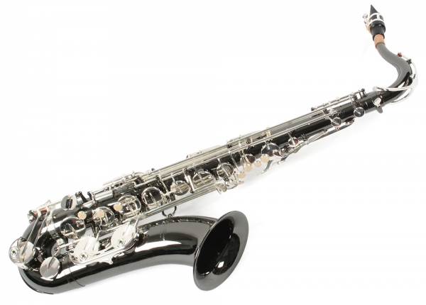 Saxofon Tenor NEGRU & clape argintii Karl Glaser Saxophone Bb [4]
