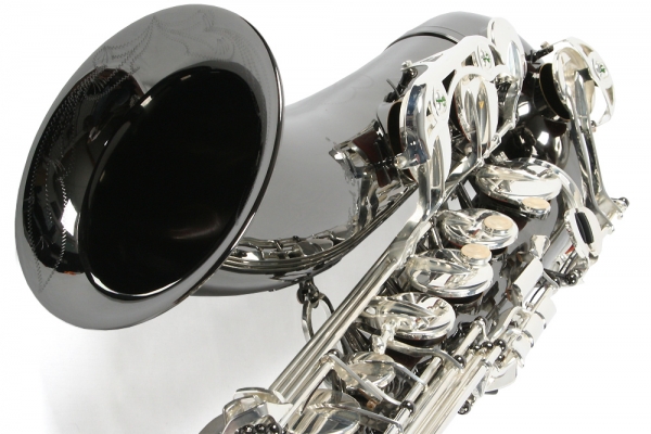 Saxofon Tenor NEGRU & clape argintii Karl Glaser Saxophone Bb [5]