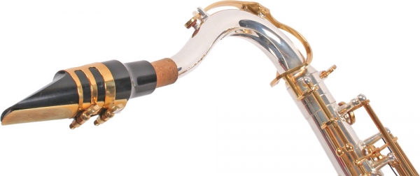 Saxofon Tenor ARGINTIU & clape aurii  Karl Glaser Saxophone Bb [7]