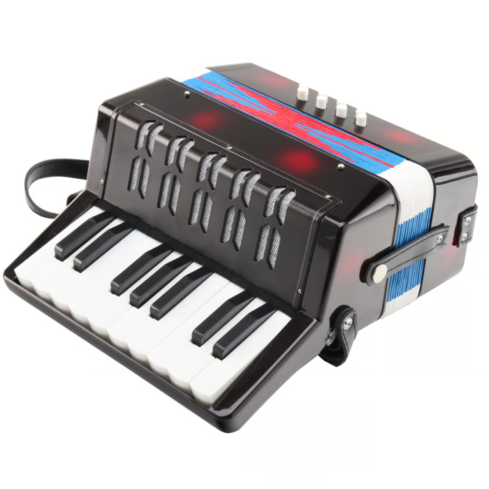 Acordeon copii Classic Catabile Bambino negru 8 basi 17 clape [5]
