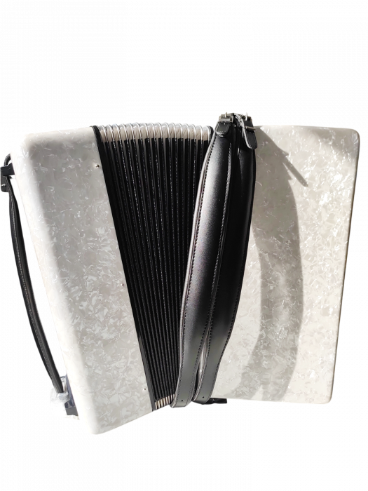 Acordeon Parrot 1310 96 basi alb [2]