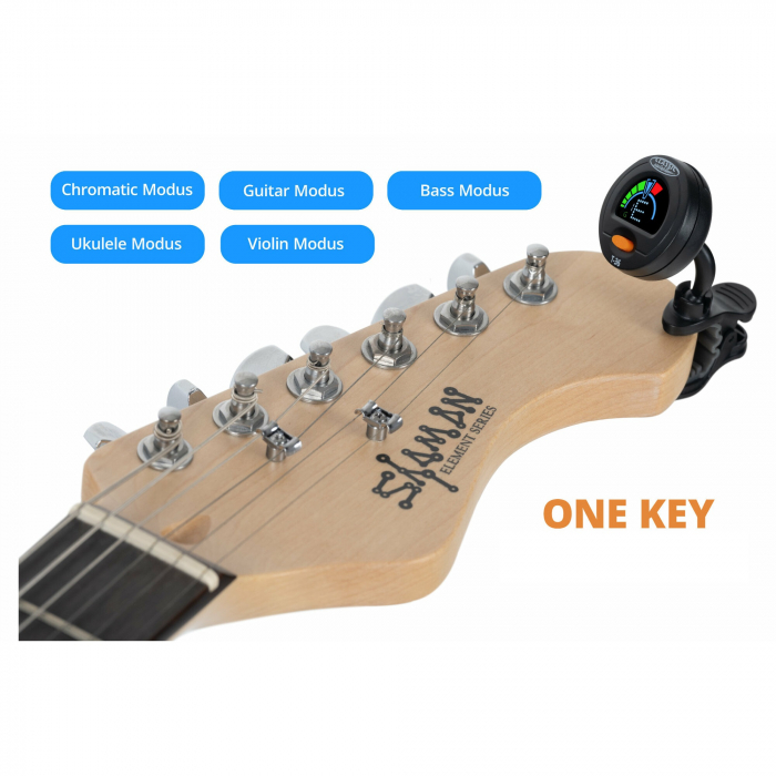Acordor Classic Cantabile T-36 Mini-Multi-Color Clip Tuner [3]