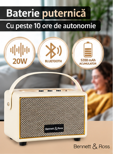Boxa portabila Bennett & Ross BB-820CW Blackmore Junior chat [2]