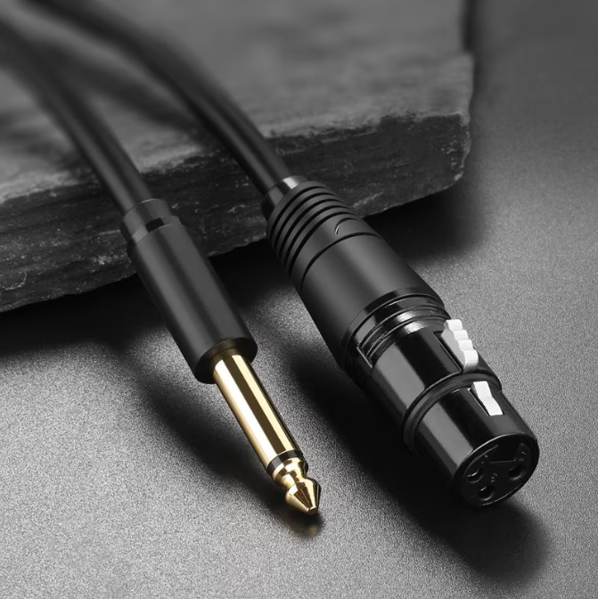 Cablu microfon, Ugreen, XLR/Jack 6.35 mm, 5 m [2]