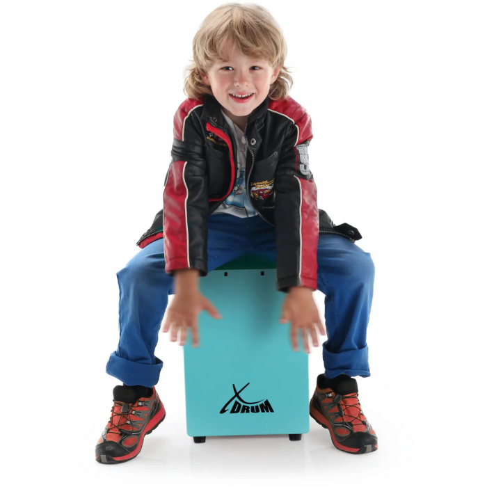 Cajon copii XDrum KC-37B albastru [2]