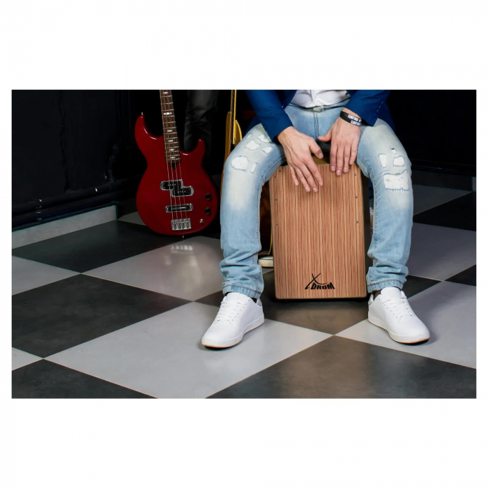 Cajon XDrum El Bajo Bass Zebrano / Nuc [4]