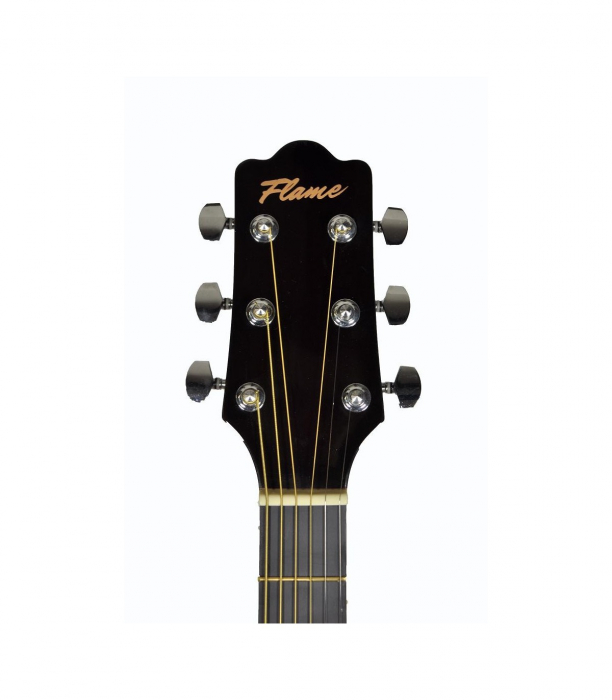 Chitara electro-acustica Flame DG 100CT NA [3]