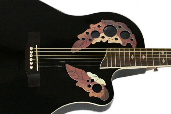 Chitara Electro-Acustica Roundback carbon Santander RB 2100 1A Negru [3]