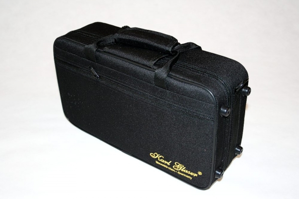Clarinet Karl Glaser® Bb(Si bemol) Böhm sistem 17clape+6 inele ebonita [8]