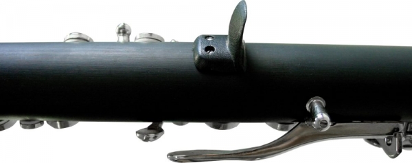 Clarinet Karl Glaser® Eb(Mi bemol)  12clape+6inele mini Böhm sistem ebonita pentru copii [6]