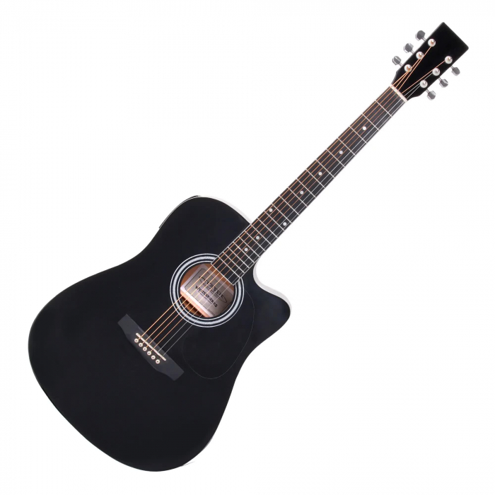 Classic Cantabile WS-10BK-CE Set chitara electro-acustica acordor integrat [2]