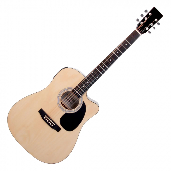 Classic Cantabile WS-10NAT-CE Set chitara electro-acustica acordor integrat [2]