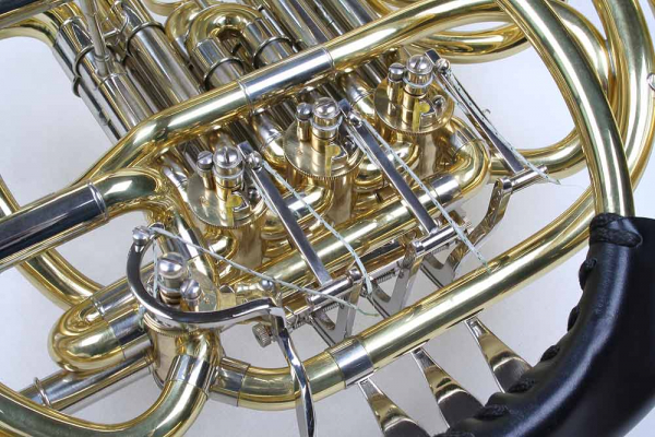 Corn Dublu Francez Bb/F WH-660D Karl Glaser Schnurmechanik [5]