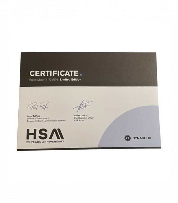 Dynacord PM 1000-3 HSA - 25 Years Anniversary Set [11]