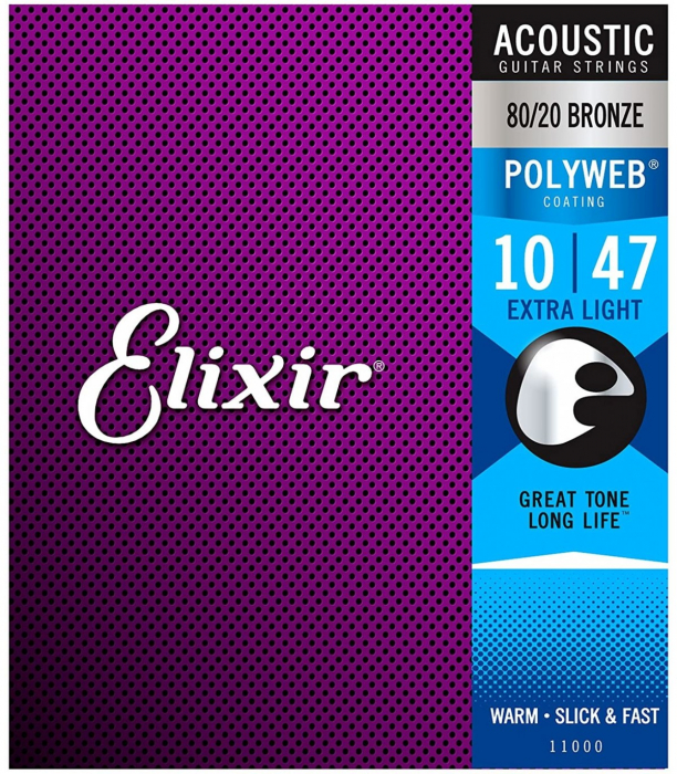 Elixir 11000 Polyweb Extra Light Acoustic 10-47 [2]