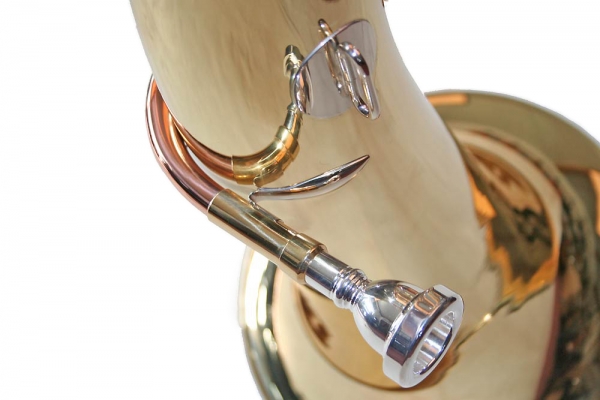 Bariton 4 clape Karl Glaser Bb Baritonhorn auriu [5]