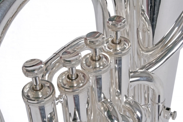 Eufoniu profesional 4 pistoane Monel Karl Glaser Bb Euphonium Baritonhorn arginitu [4]