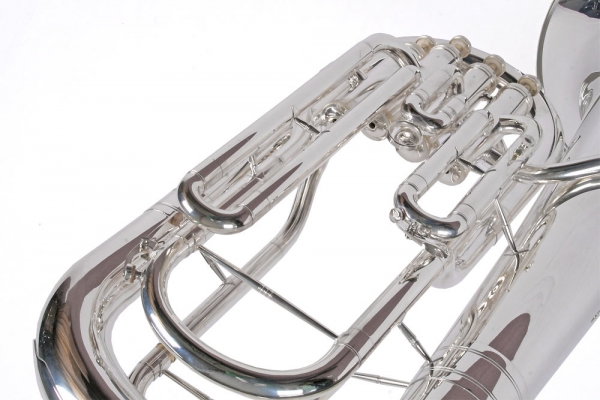 Eufoniu profesional 4 pistoane Monel Karl Glaser Bb Euphonium Baritonhorn arginitu [3]