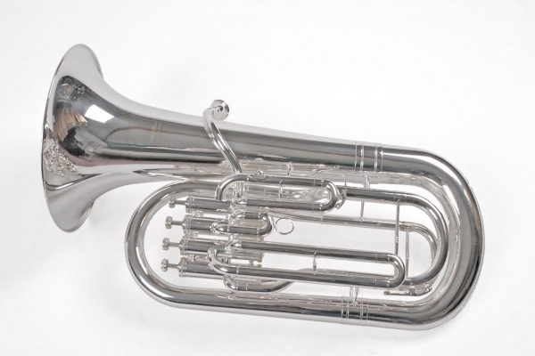 Eufoniu profesional 4 pistoane Monel Karl Glaser Bb Euphonium Baritonhorn arginitu [2]
