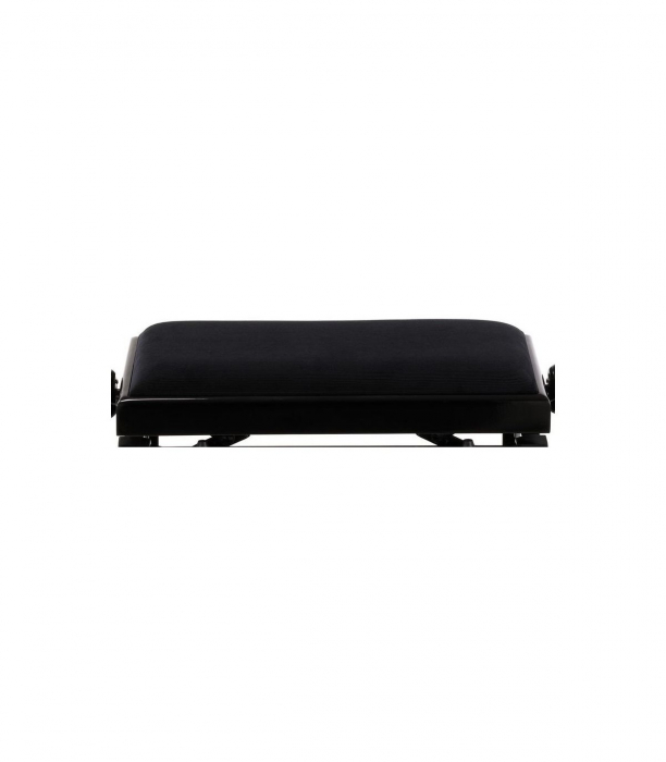 Scaun Pian Flame KB-15BP negru lucios [5]