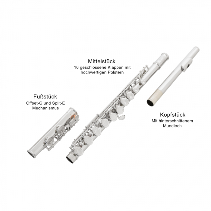 Flaut Classic Cantabile FL-200 Nikel Silver [5]