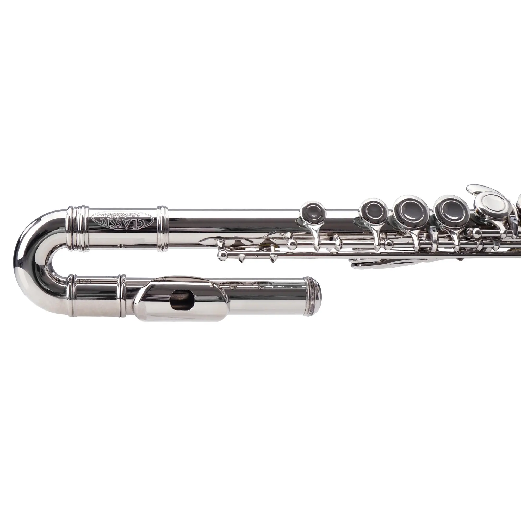 Flaut Classic Cantabile Junior FL-100J Nikel Silver gat curbat [4]