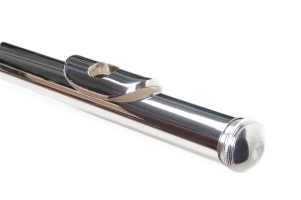 Flaut Karl® Glaser Studio 111 C/Do argintiu + gat curbat [3]